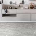 Sol PVC - Céleste T95 marbré gris - Ultimate Stone IVC - rouleau 4M