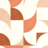 Papier peint intissé Look Around terracotta - AROUND - Caselio - ARN102894000