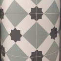Sol PVC - Estrella T24 Carreaux de ciment vert sauge - Atento IVC - rouleau 2M