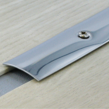 0,93mx30mm Barre de seuil Inox - à visser plate - DINAC