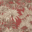 Papier peint intissé GRAVURE rouge terracotta - Zoya Rasch 461428