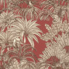 Papier peint intissé GRAVURE rouge terracotta - Zoya Rasch 461428