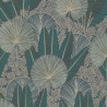 Papier peint Multi Palm vert et doré - ASPERIA - Grandeco - A54701