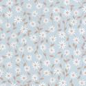 Papier peint intissé Anna caramel et bleu ciel - ESSENTIEL - Caselio - ETL103122066