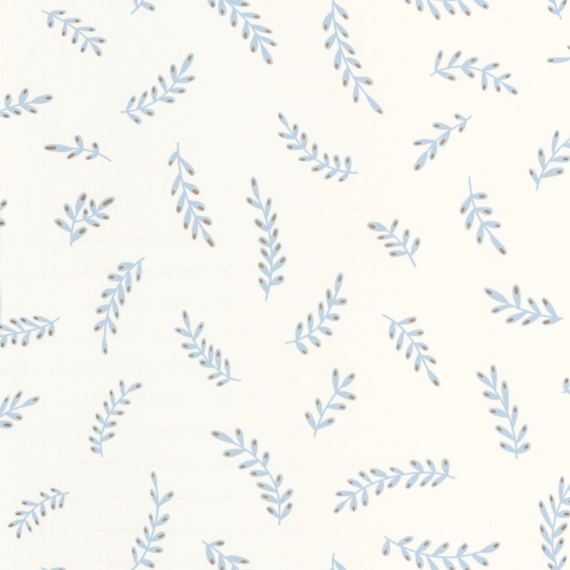 Papier peint intissé Iris bleu fumée - ESSENTIEL - Caselio - ETL103096005