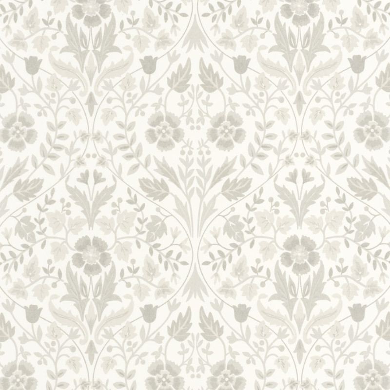 Papier peint intissé Archibald blanc cérusé - ARTS & CRAFTS - Caselio - ARCR86330110