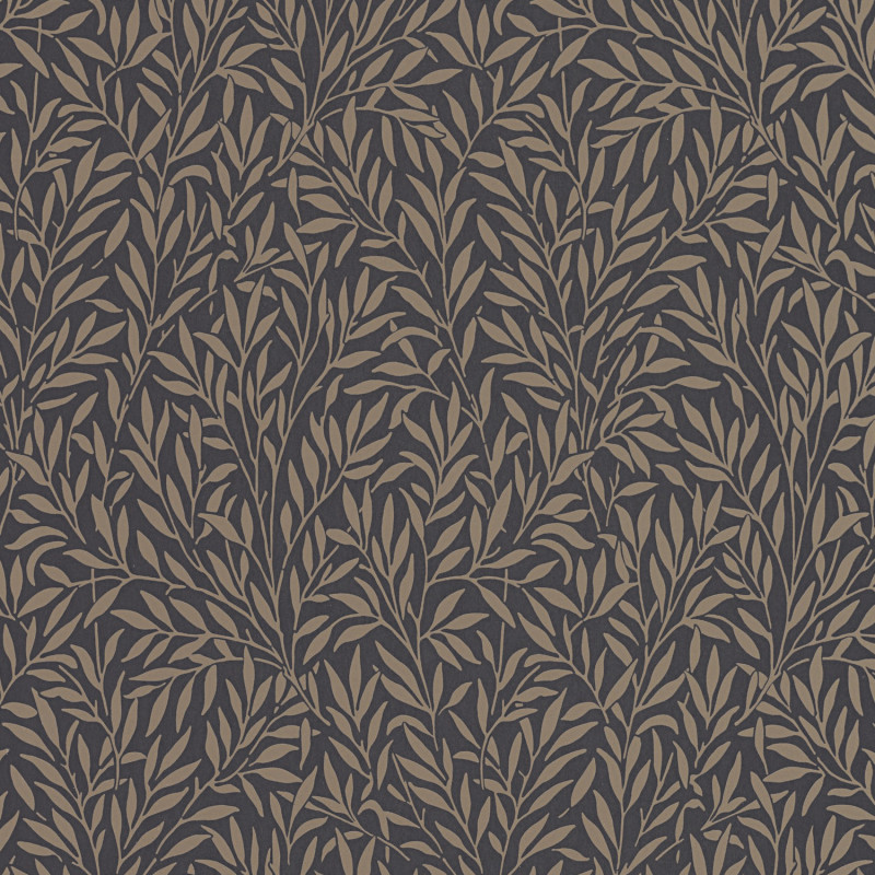 Papier peint intissé Willow noir - ARTS & CRAFTS - Caselio - ARCR86359501