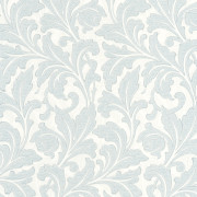 Papier peint intissé Acanthe bleu nuage - ARTS & CRAFTS - Caselio - ARCR86366103
