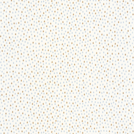 Papier peint intissé Ondée bleu horizon - BOHEME - Caselio - BOM103160689