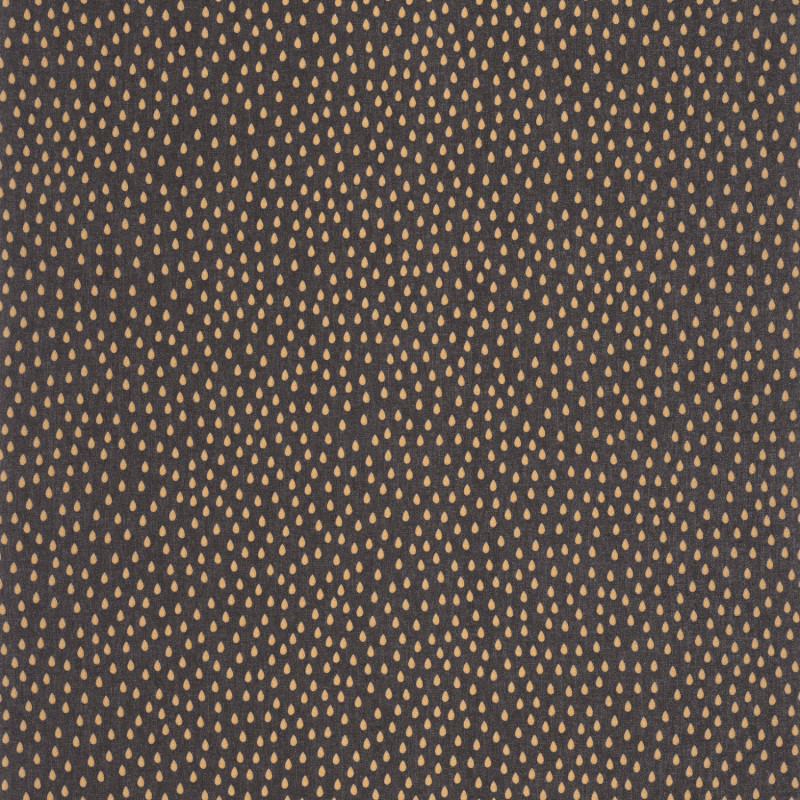 Papier peint intissé Ondée noir choucas - BOHEME - Caselio - BOM103169975