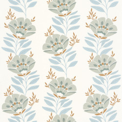 Papier peint intissé Vagabonde vert opaline - BOHEME - Caselio - BOM103217347