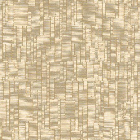 Papier peint intissé Capri camel - MEDITERRANEE - Casadeco - MEDI87442100