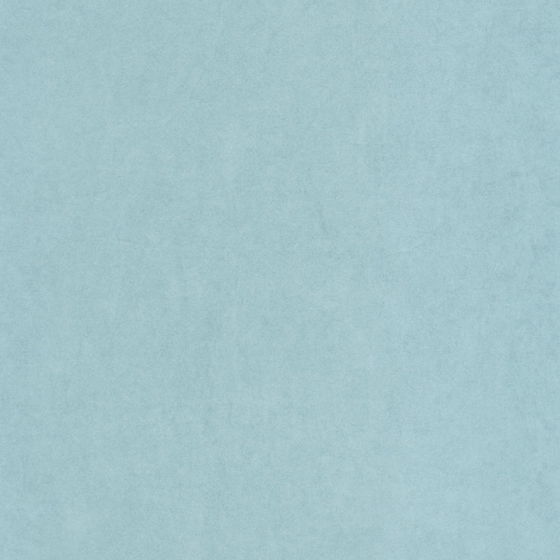Papier peint intissé Cotton Touch uni bleu lagune - MEDITERRANEE - Casadeco - MEDI82386375