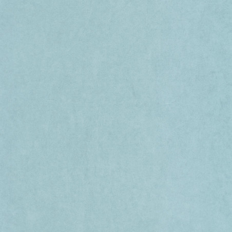 Papier peint intissé Cotton Touch uni bleu lagune - MEDITERRANEE - Casadeco - MEDI82386375