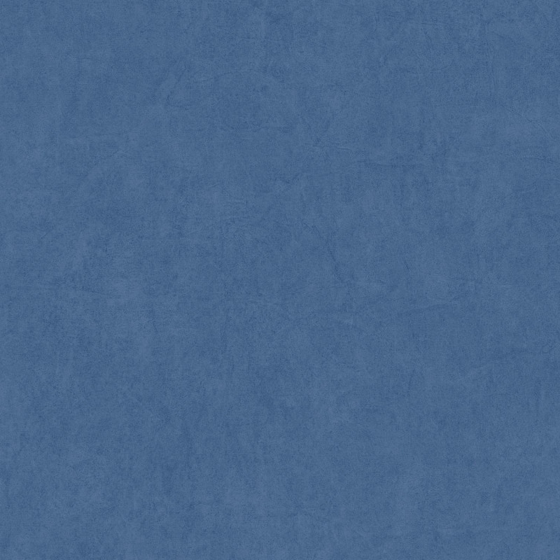Papier peint intissé Cotton Touch uni bleu méditerranée - MEDITERRANEE - Casadeco - MEDI82386543