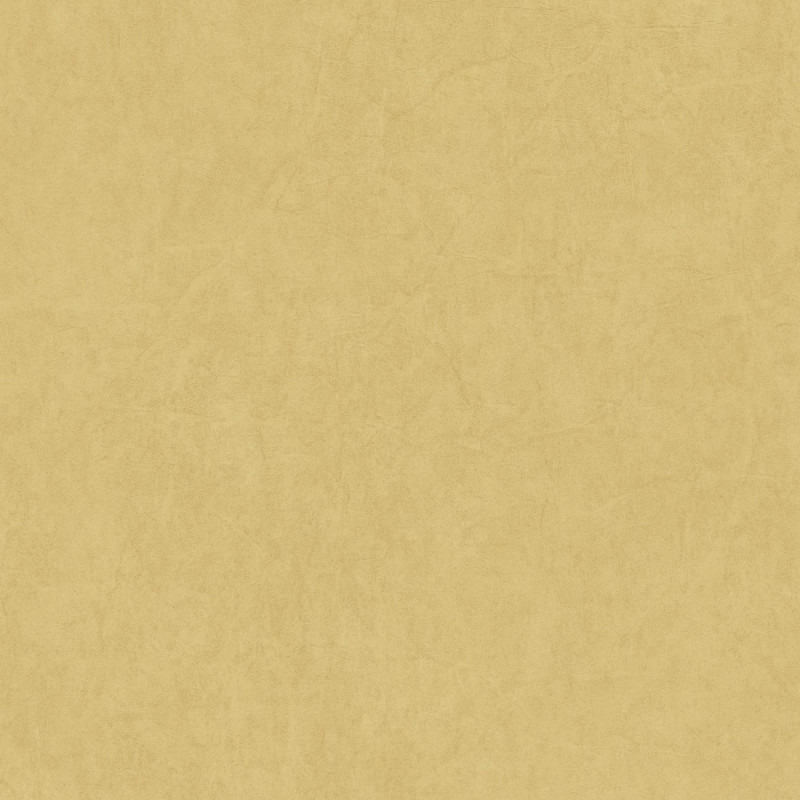 Papier peint intissé Cotton Touch uni jaune ocre - MEDITERRANEE - Casadeco - MEDI82382375