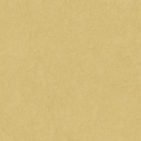 Papier peint intissé Cotton Touch uni jaune ocre - MEDITERRANEE - Casadeco - MEDI82382375