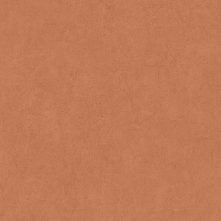 Papier peint intissé Cotton Touch uni orange flamme - MEDITERRANEE - Casadeco - MEDI82383464