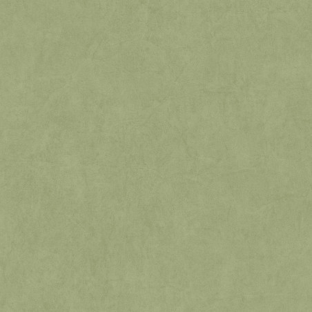 Papier peint intissé Cotton Touch uni vert cactus - MEDITERRANEE - Casadeco - MEDI82387512