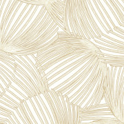 Papier peint intissé Pampelonne sable - MEDITERRANEE - Casadeco - MEDI87421057