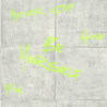 Papier peint intissé Chill Time gris fluo - YOUNG & FREE - Caselio - YNF103319026
