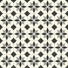 Sol PVC - Lagos 909M carreaux de ciment bleu gris - Optima Feelings BEAUFLOR - rouleau 3M