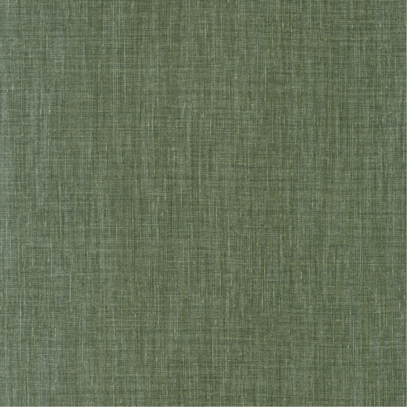 Papier peint uni Shinok vert fumé - AVENTURA - Casamance - 73816406