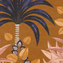 Papier peint Mirissa ambre et rose blush - AVENTURA - Casamance - 75521120