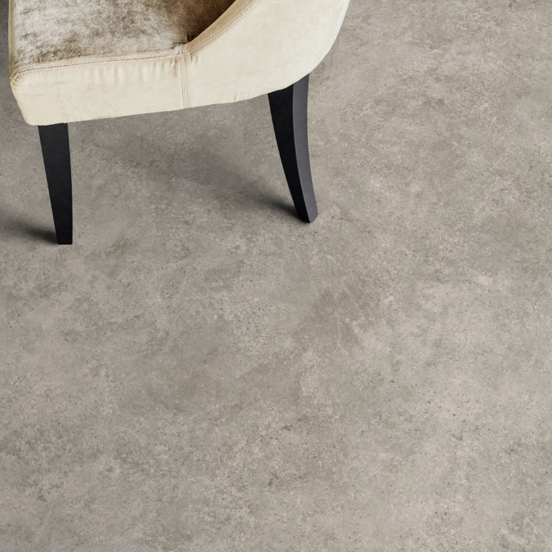 Sol PVC - Rock Grey béton gris - Iconik Life TARKETT - rouleau 4M
