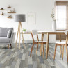 Sol PVC - Seaside Blue parquet vintage - Booster GERFLOR - rouleau 4M
