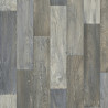 Sol PVC - Seaside Blue parquet vintage - Booster GERFLOR - rouleau 4M
