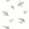 Papier peint intissé Contempler bleu grisé - AUTOUR DU MONDE - Caselio - ADM103536009