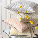 Housse de coussin 45x45 ANGE jaune soleil - Camengo Life