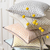 Housse de coussin 45x45 ANGE jaune soleil - Camengo Life