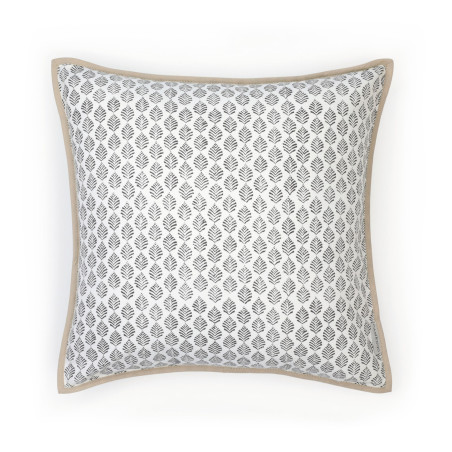 Housse de coussin 45x45 ANGE gris ardoise - Camengo Life