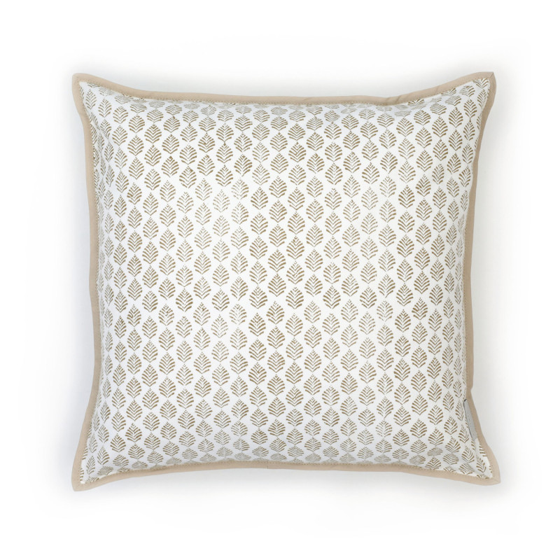 Housse de coussin 45x45 ANGE beige - Camengo Life