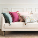 Housse de coussin 45x45 BRUGES framboise - Camengo Life