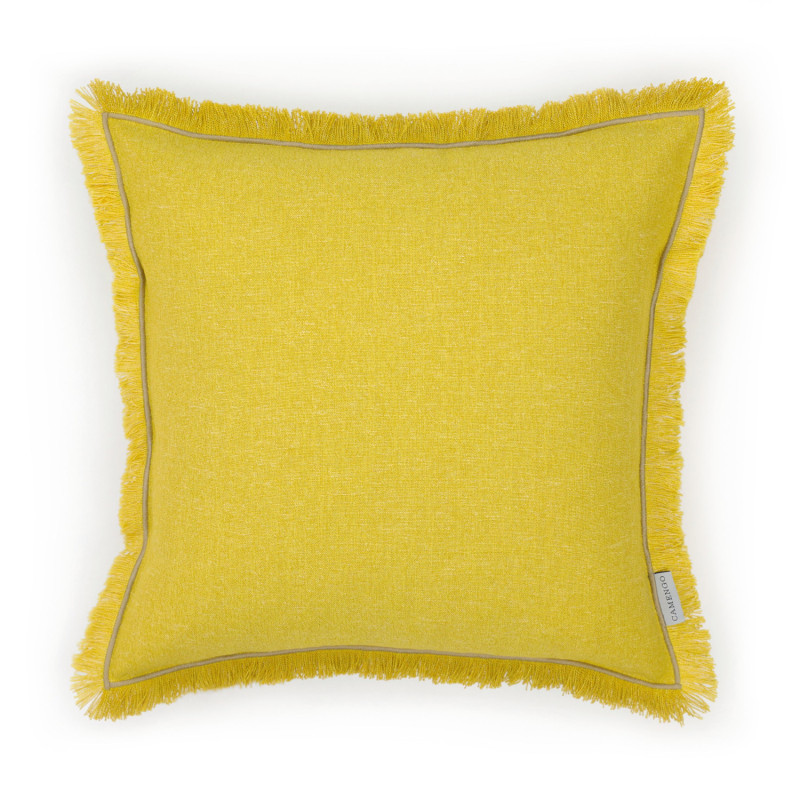 Housse de coussin 45x45 BRUGES soleil - Camengo Life