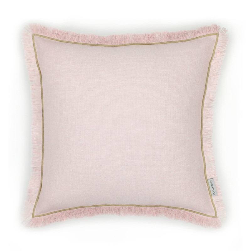 Housse de coussin 45x45 BRUGES dragée - Camengo Life