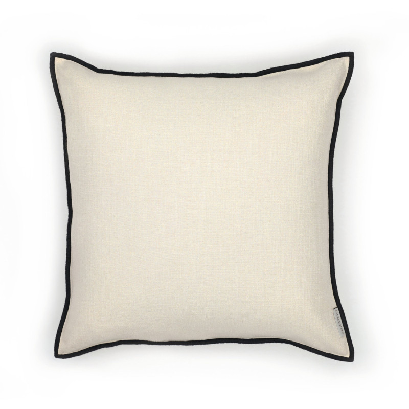 Housse de coussin 45x45 BRUGES café - Camengo Life