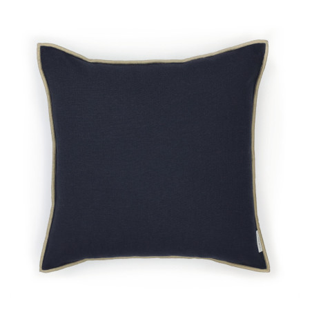 Housse de coussin 45x45 BRUGES réglisse - Camengo Life