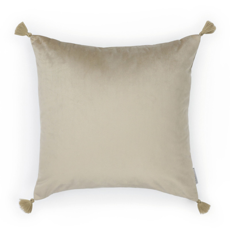 Housse de coussin 45x45 COULISSE café - Camengo Life