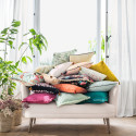 Housse de coussin 45x45 COULISSE pumpkin - Camengo Life