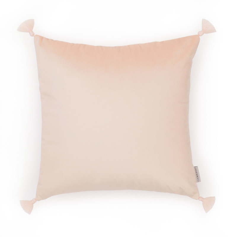 Housse de coussin 45x45 COULISSE nude - Camengo Life