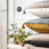 Housse de coussin 45x45 COULISSE BICOLORE élephant - Camengo Life