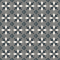 Sol PVC - Scottsdale 907M carreaux gris/ blanc - Retro -Tex BEAUFLOR - rouleau 4M