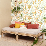 Papier peint Santiago vert orange - GREEN & CO - Caselio - GCO103850323