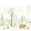 Panoramique intissé The Enchanted Forest 400x250 cm Full_S - ONCE UPON A TIME - Casadeco - OUAT88547610