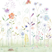 Panoramique intissé The Garden Small World Grenouille 200x310 cm_Large - ONCE UPON A TIME - Casadeco - OUAT88297404