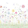 Panoramique intissé The Garden Small World Bouquet 400x280 cm Full_M - ONCE UPON A TIME - Casadeco - OUAT88557811
